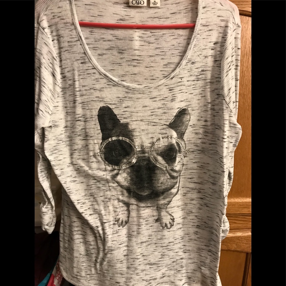 Bling glasses bulldog